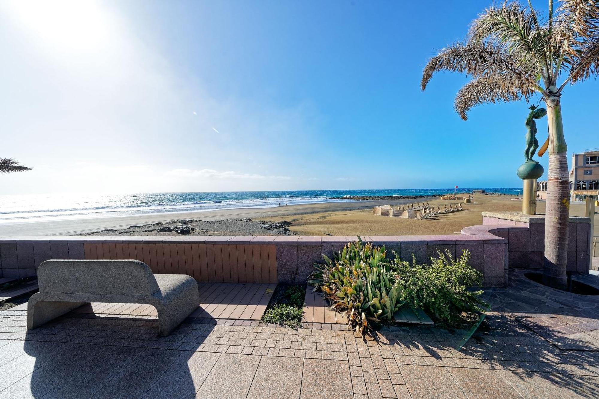 Apartamentos Los Papagayos San Agustin  Bagian luar foto